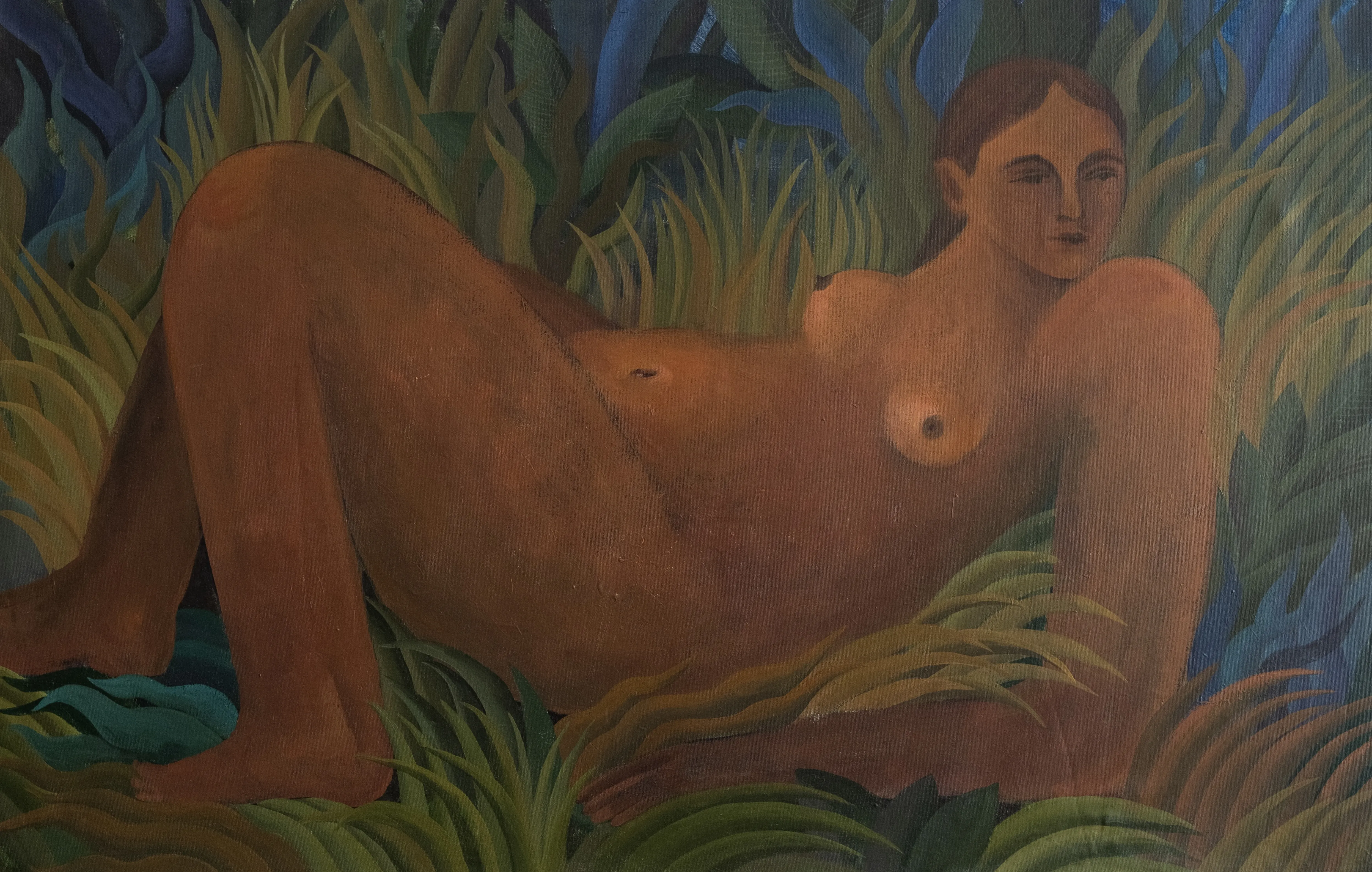 Image of mermaid  by Olena Tolokonina, size: 77x120 cm, artworks medium, priced at €550 Photo 1 of 3.