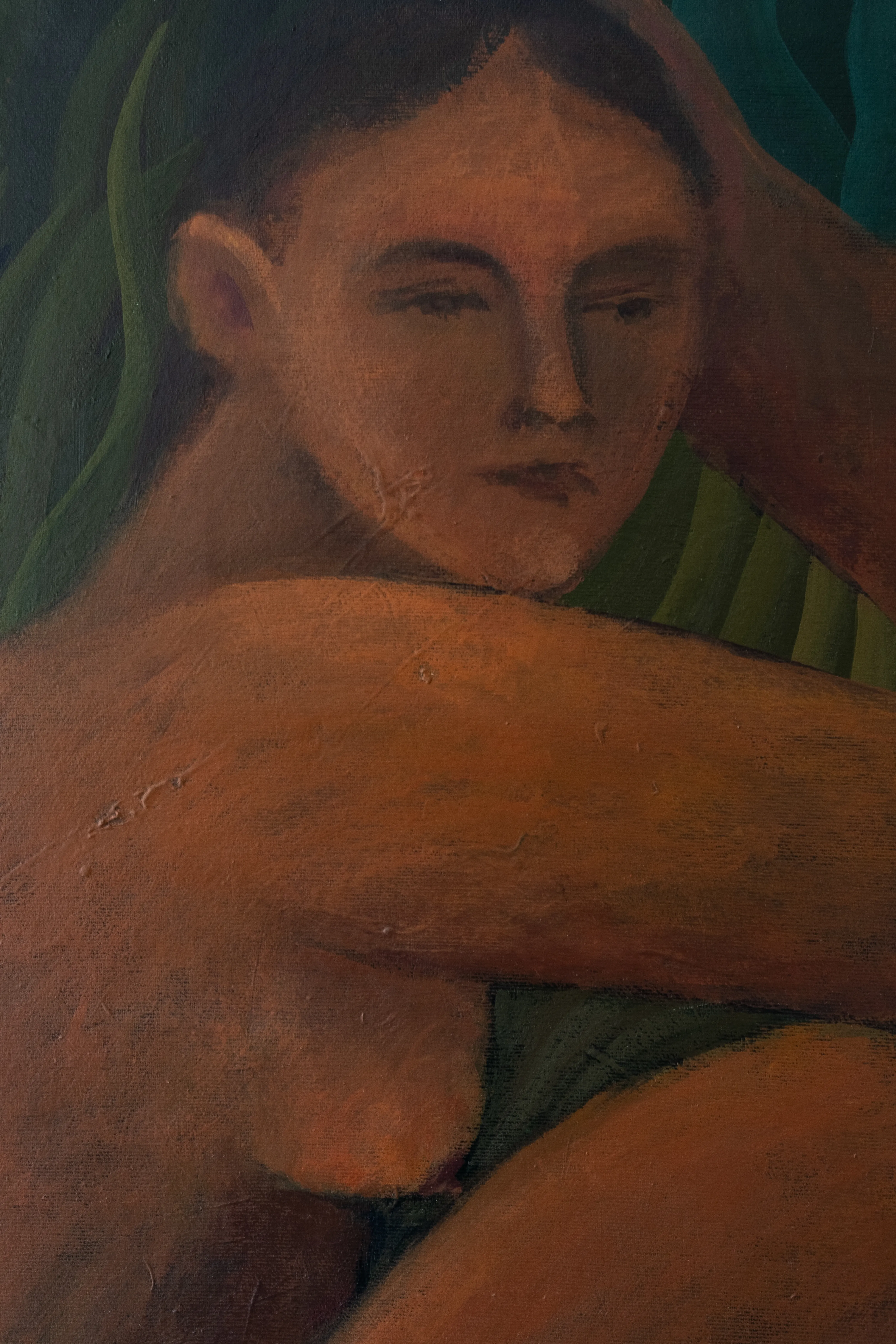 Зображення "mermaid" від Olena Tolokonina, розмір: 77х80 сm, матеріали: acrylic on canvas , медіум: artworks, ціна: €350 Фото 3 з 3.