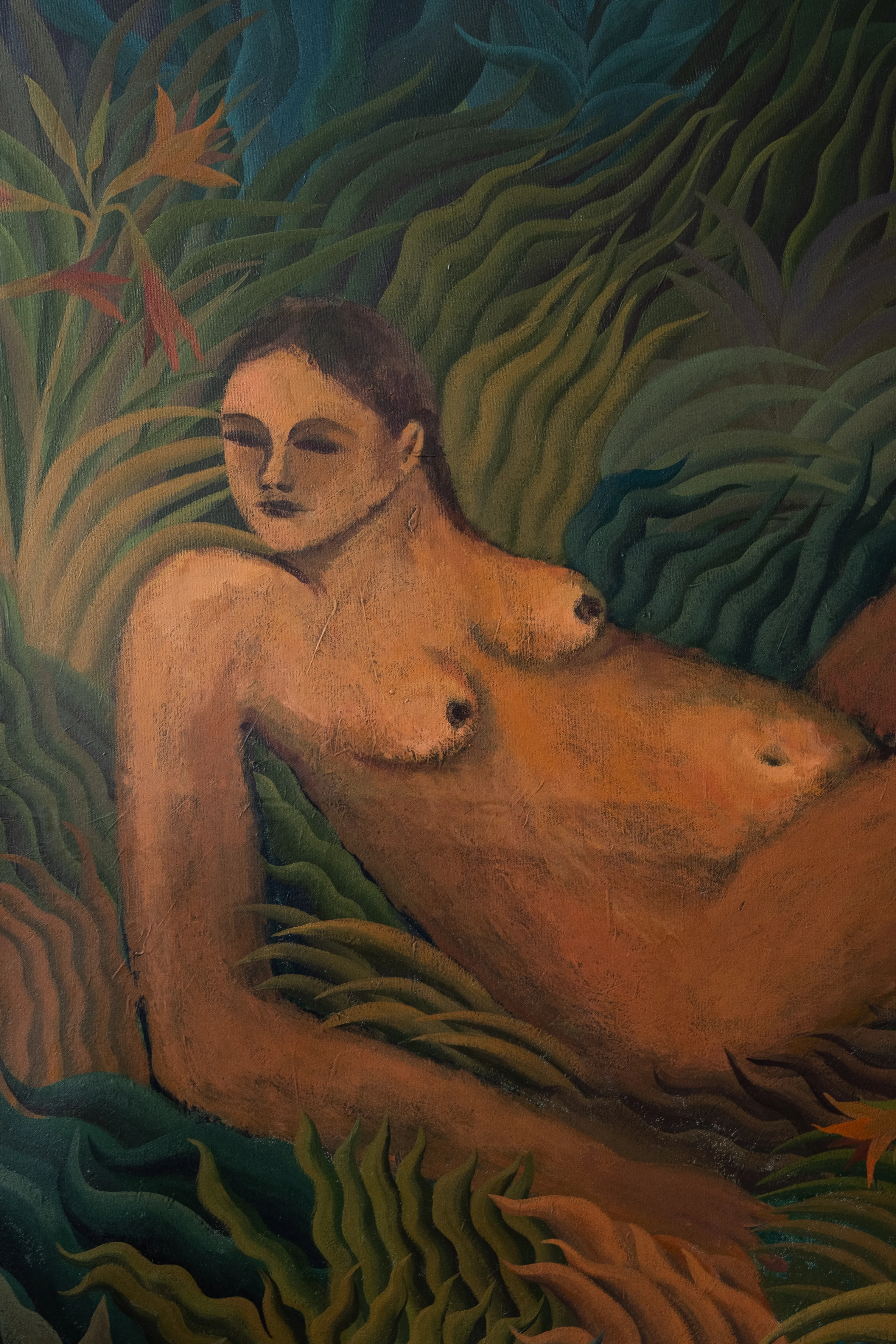 Зображення "in the garden" від Olena Tolokonina, розмір: 150x200cm, матеріали: acrylic on canvas , медіум: artworks, ціна: €3500 Фото 3 з 6.