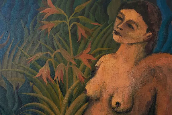 Image of in the garden by Olena Tolokonina, size: 150x200cm, artworks medium, priced at €3500 Photo 6 of 6.