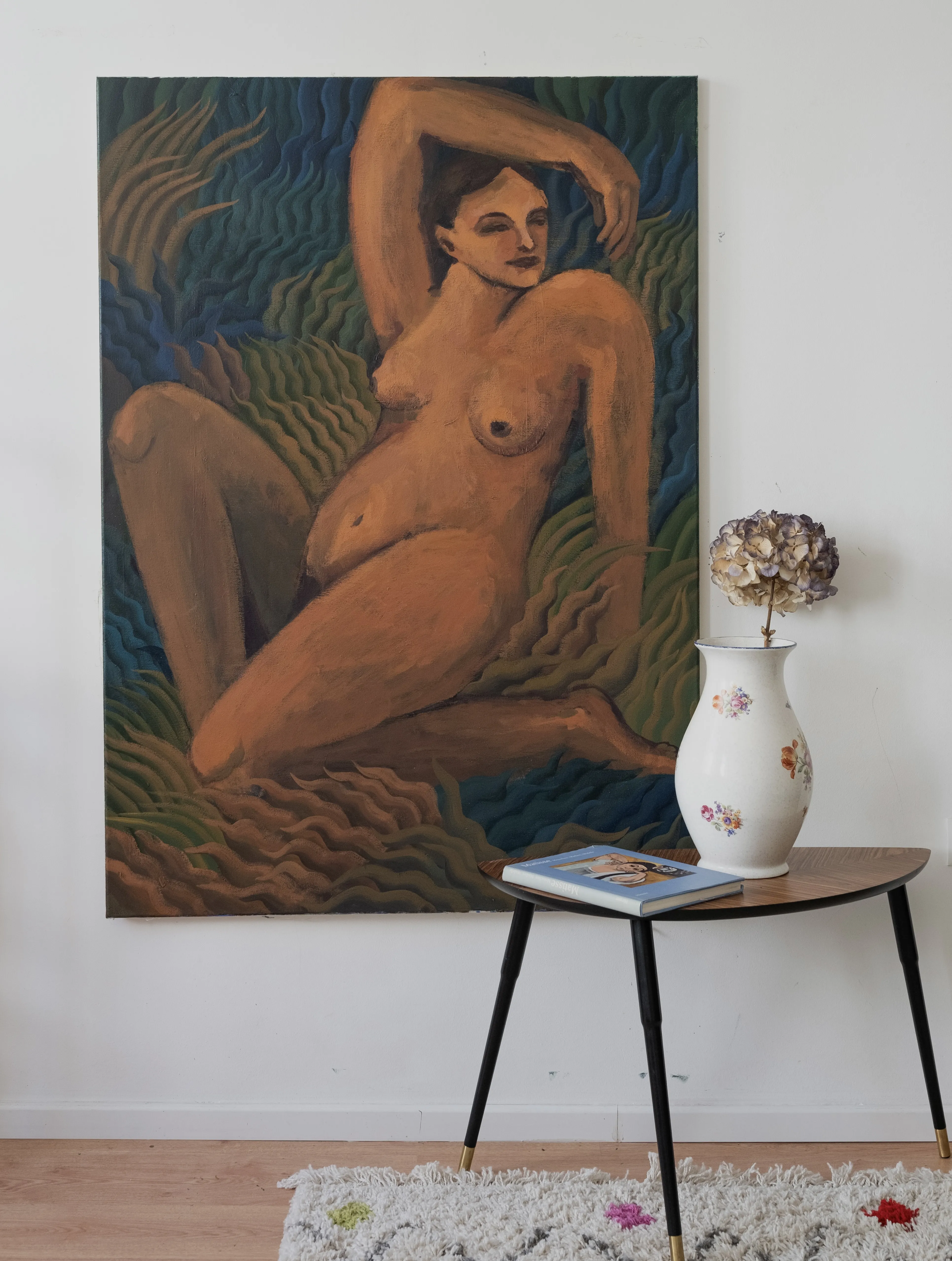 Зображення "mermaid " від Olena Tolokonina, розмір: 100x140 cm, матеріали: acrylic on canvas , медіум: artworks, ціна: €900 Фото 1 з 4.