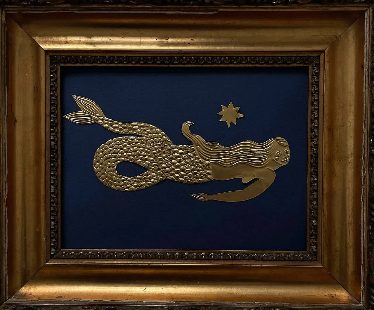 Image of sirene by Olena Tolokonina, size: 19x25cm, artworks medium, priced at €90 Photo 2 of 2.