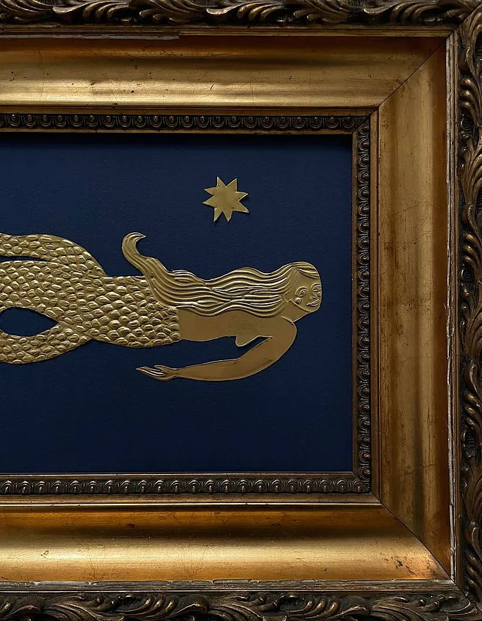 Image of sirene by Olena Tolokonina, size: 19x25cm, artworks medium, priced at €90