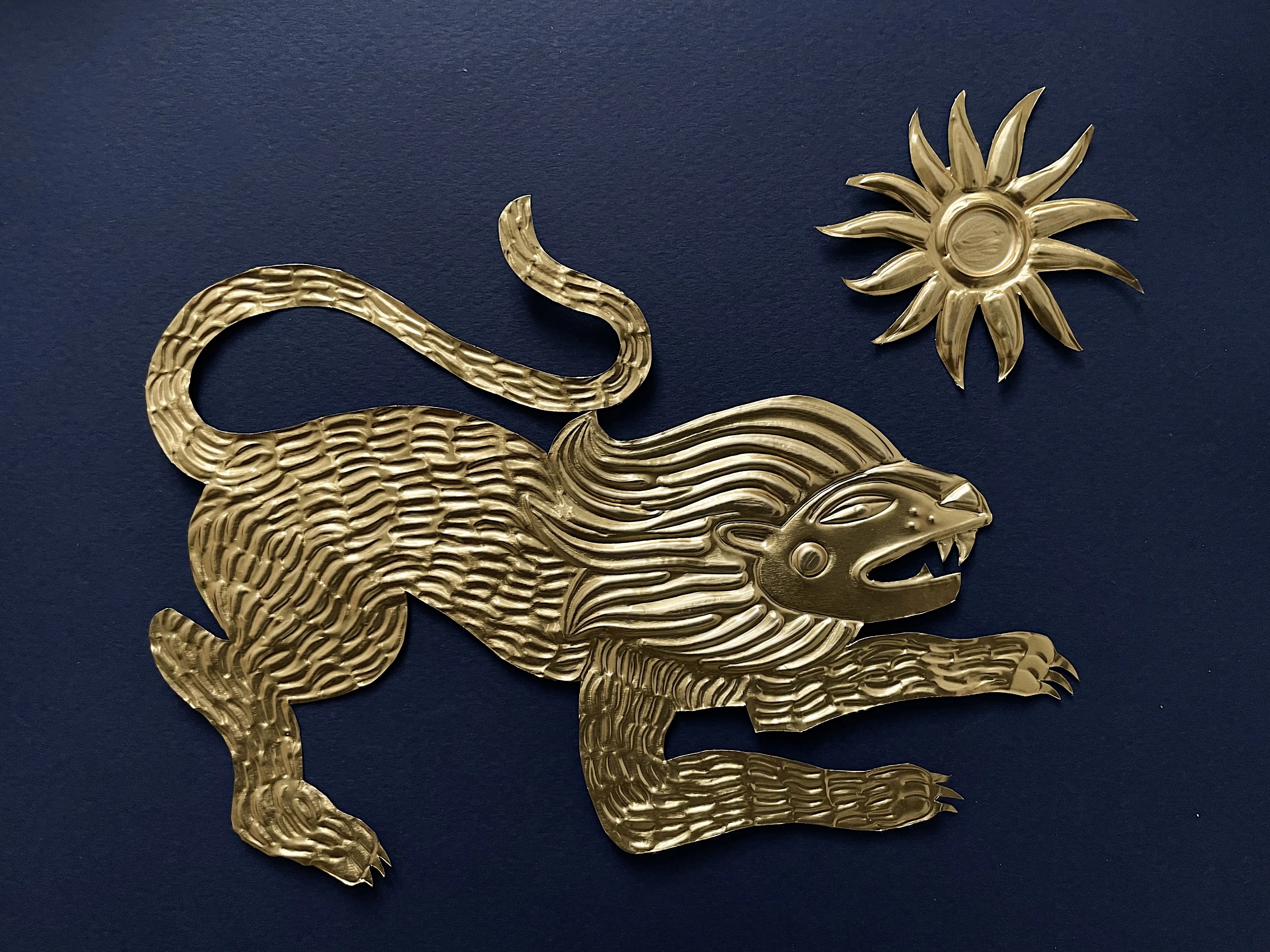 Image of lion by Olena Tolokonina, size: 21x29cm, artworks medium, priced at €90 Photo 2 of 3.